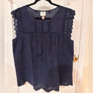 Navy Top
